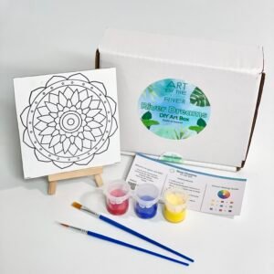 River Dreams DIY Art Kit Pattern #1 - Go with the Flow