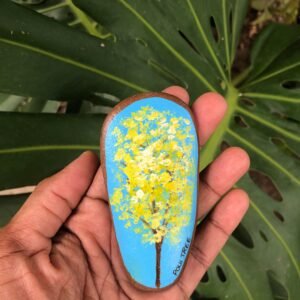 Poui Tree Fridge Magnet (Yellow)